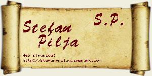 Stefan Pilja vizit kartica